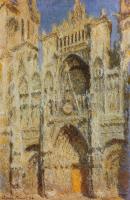 Monet, Claude Oscar - Rouen Cathedral, Sunlight Effect